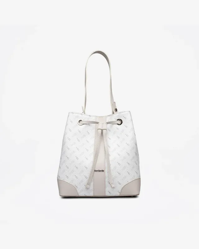 NeroGiardini geanta piele tip sac cu monograma