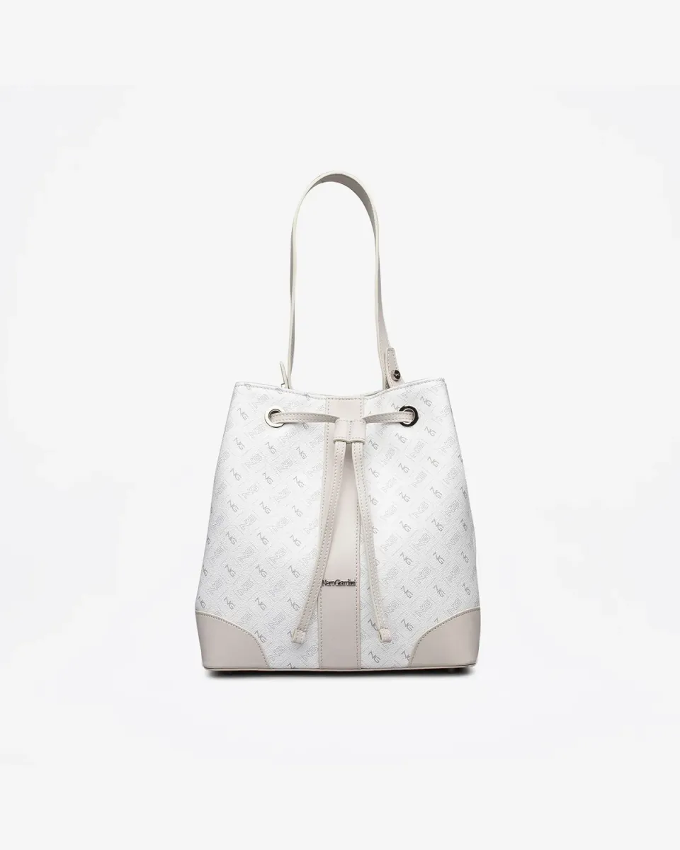 NeroGiardini geanta piele tip sac cu monograma