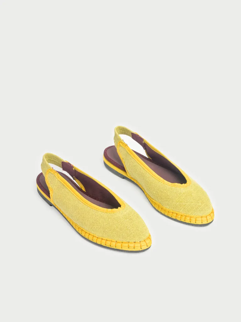 Flagelus Narnia Mustard papuci in mustar