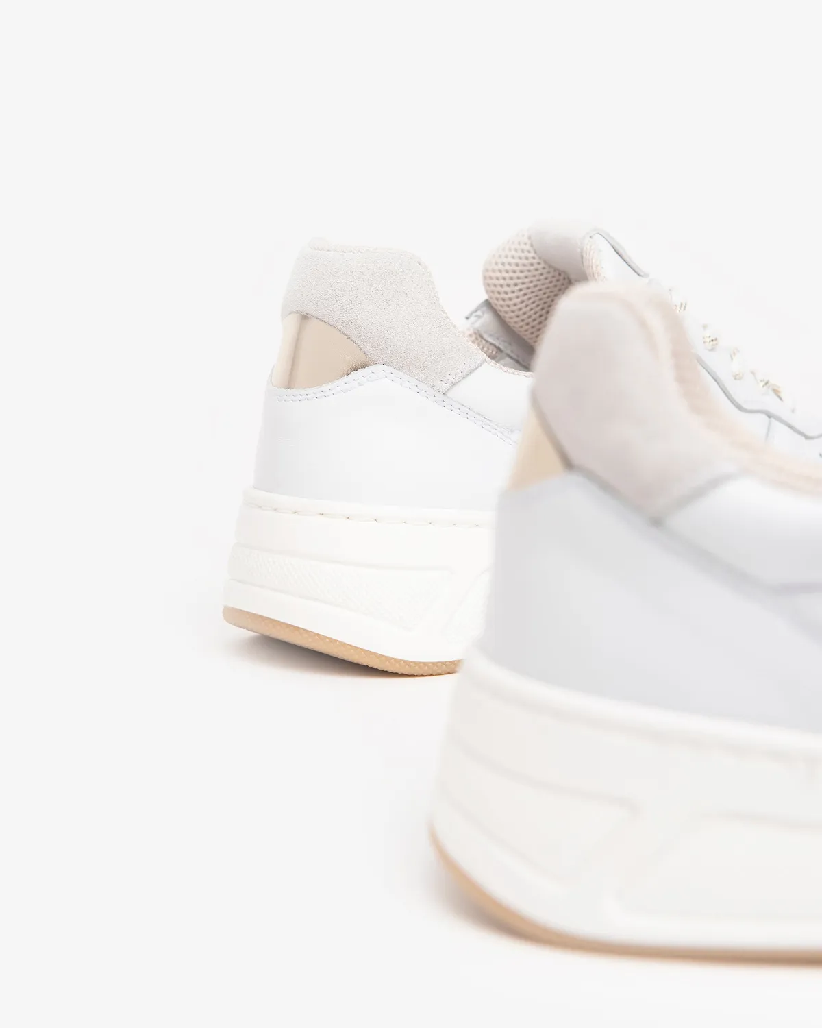 NeroGiardini Sneakers damă piele talpă 4cm mărimi 35-41