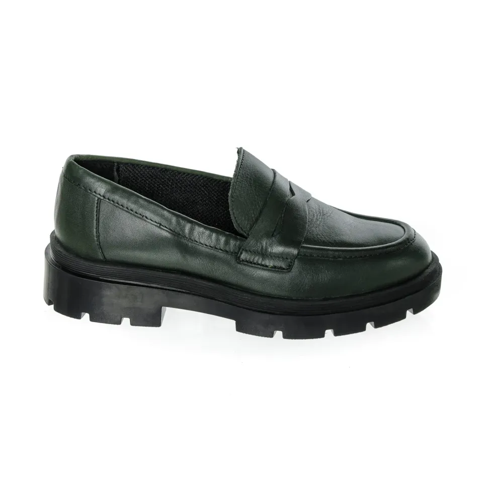 Catinca Shoes I1 VB pantofi dama verzi piele box