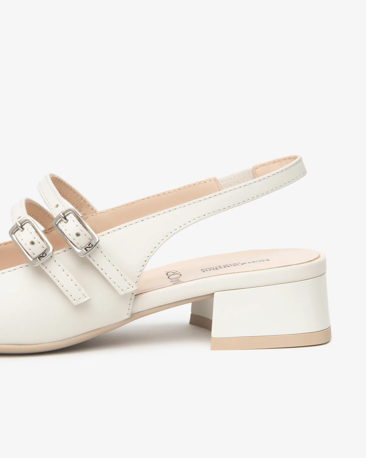 Pantofi slingback dama NeroGiardini piele naturala