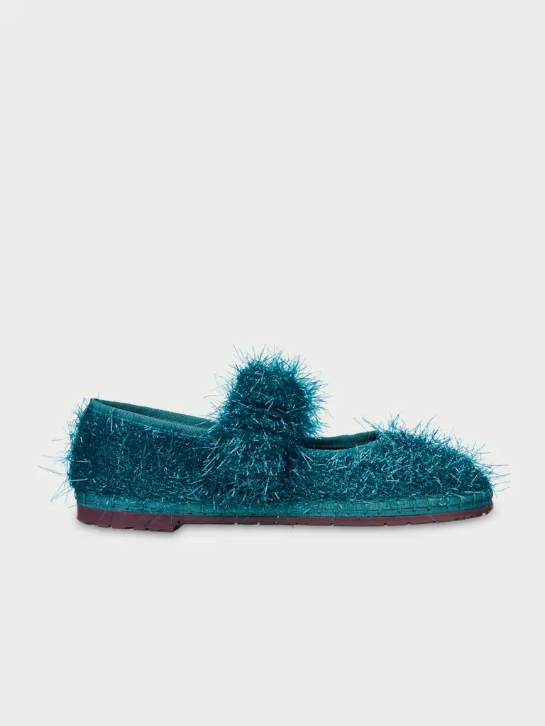 Flagelus Mafalda Frisson Aqua pantofi albastri