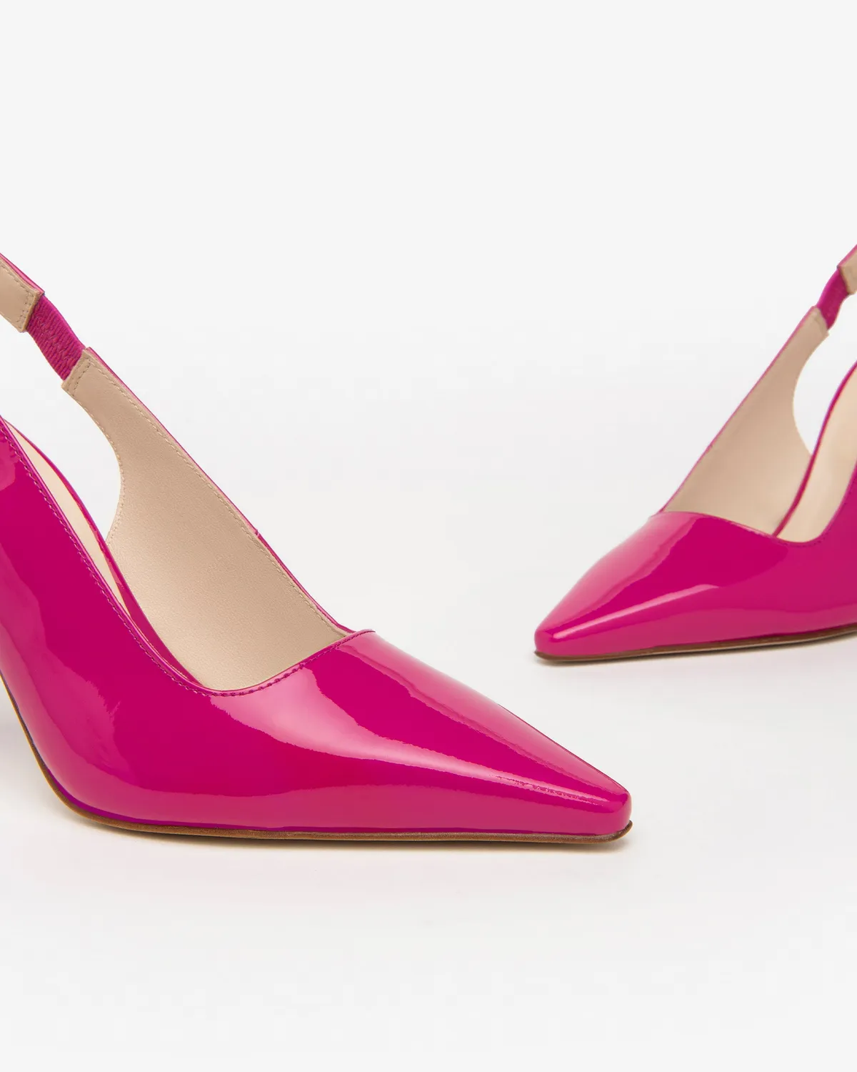 NeroGiardini pantofi dama lac slingback primavara