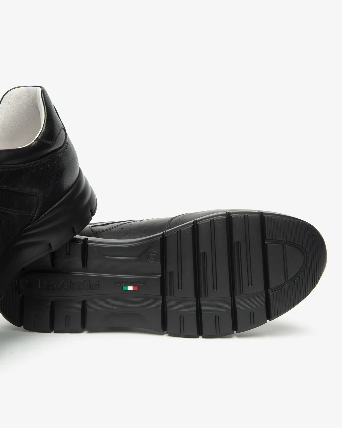 NeroGiardini Sneakers Piele Barbati Memory Dry-Go