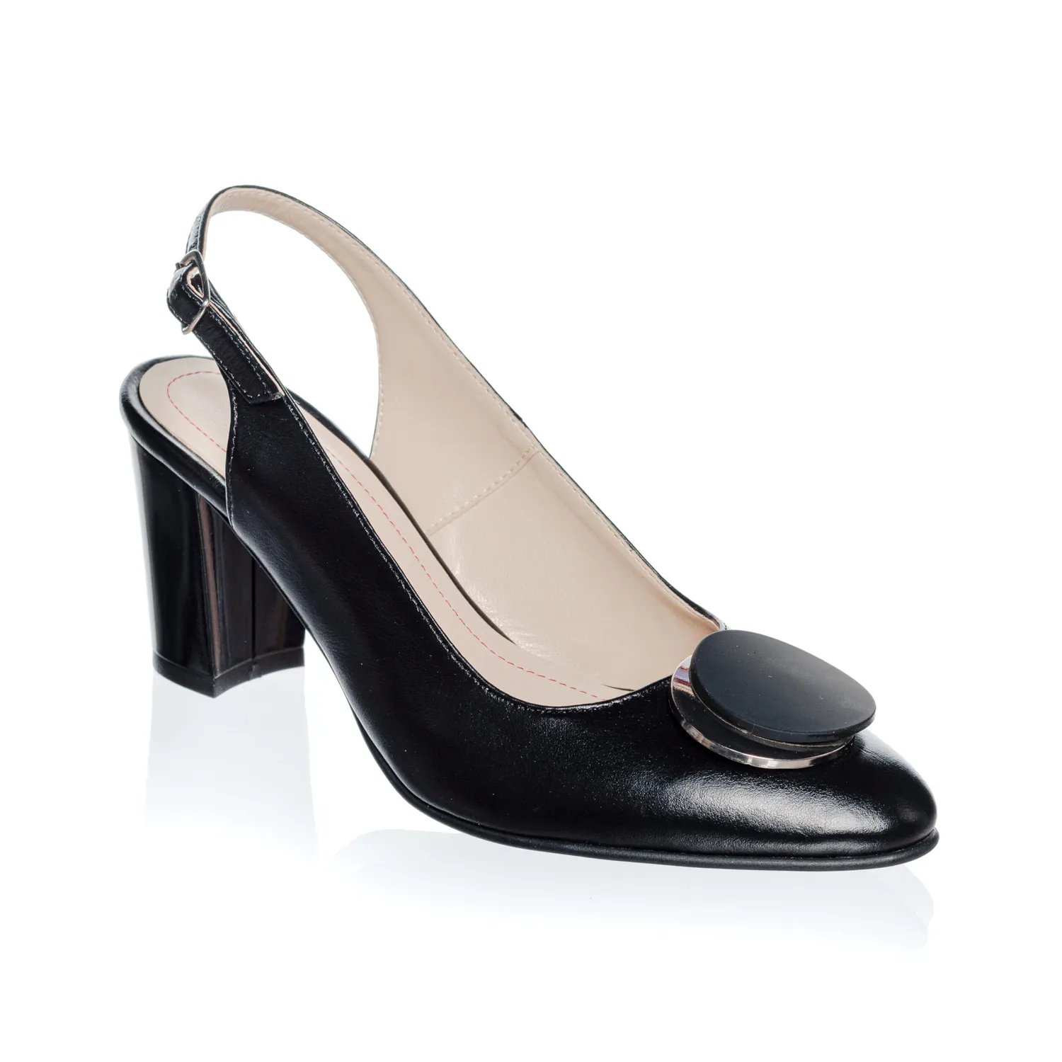Catinca Shoes D37 NB sandale piele naturala negru