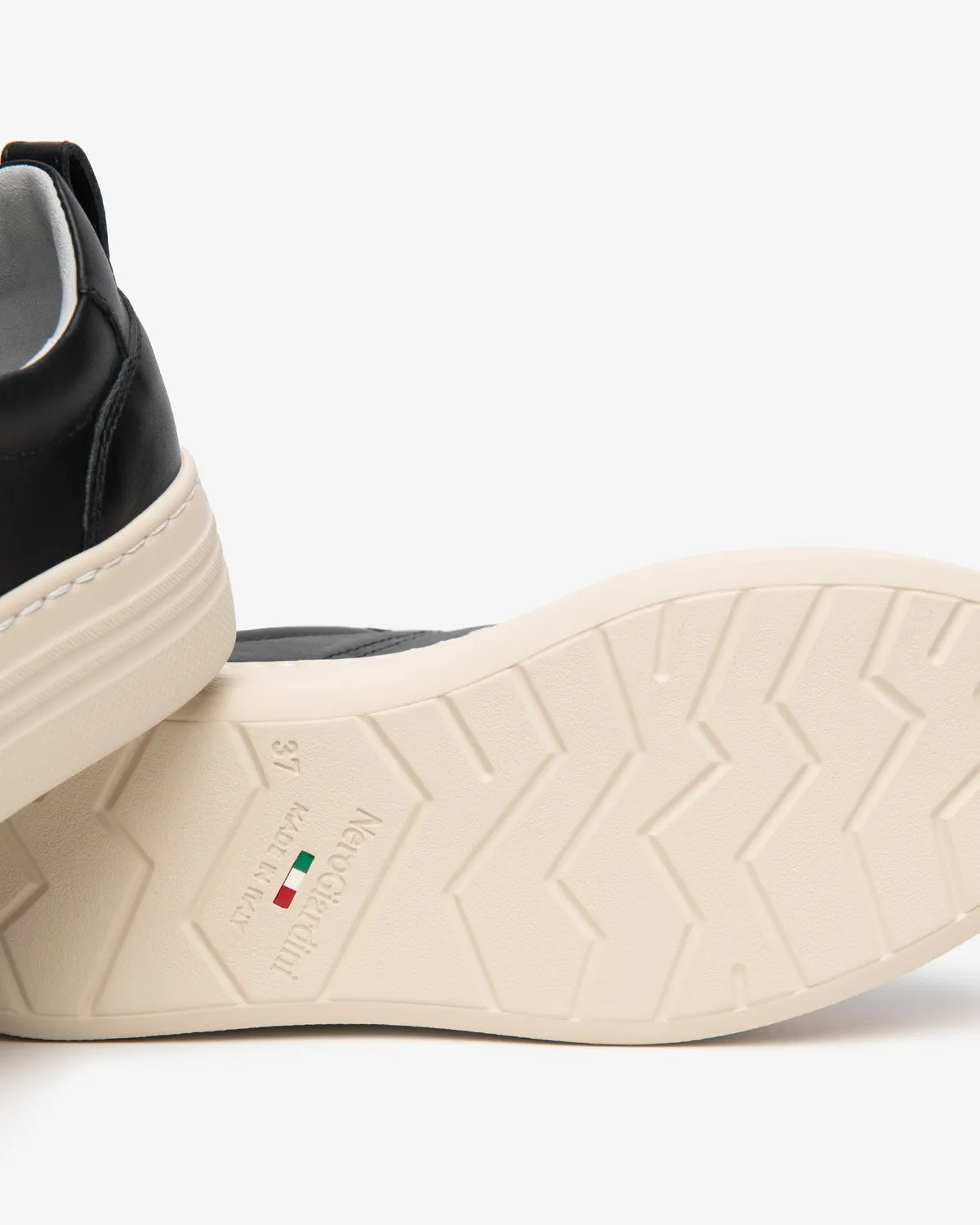 NeroGiardini Sneakers dama piele platforma 40 mm