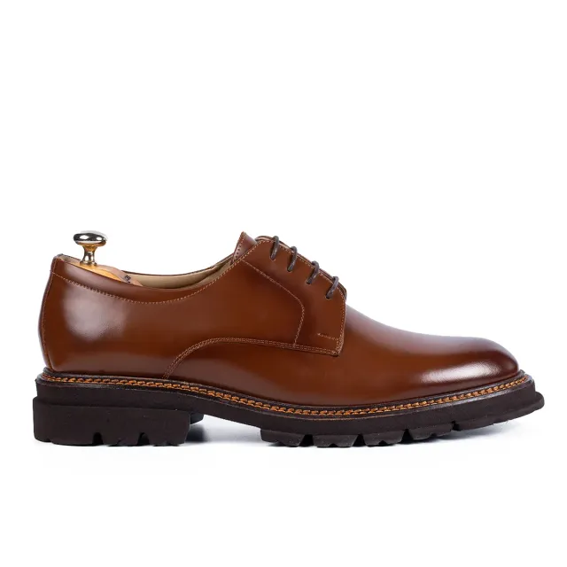 Lucas Shoes Elegant 346 pantofi ukr maro lac piele naturala