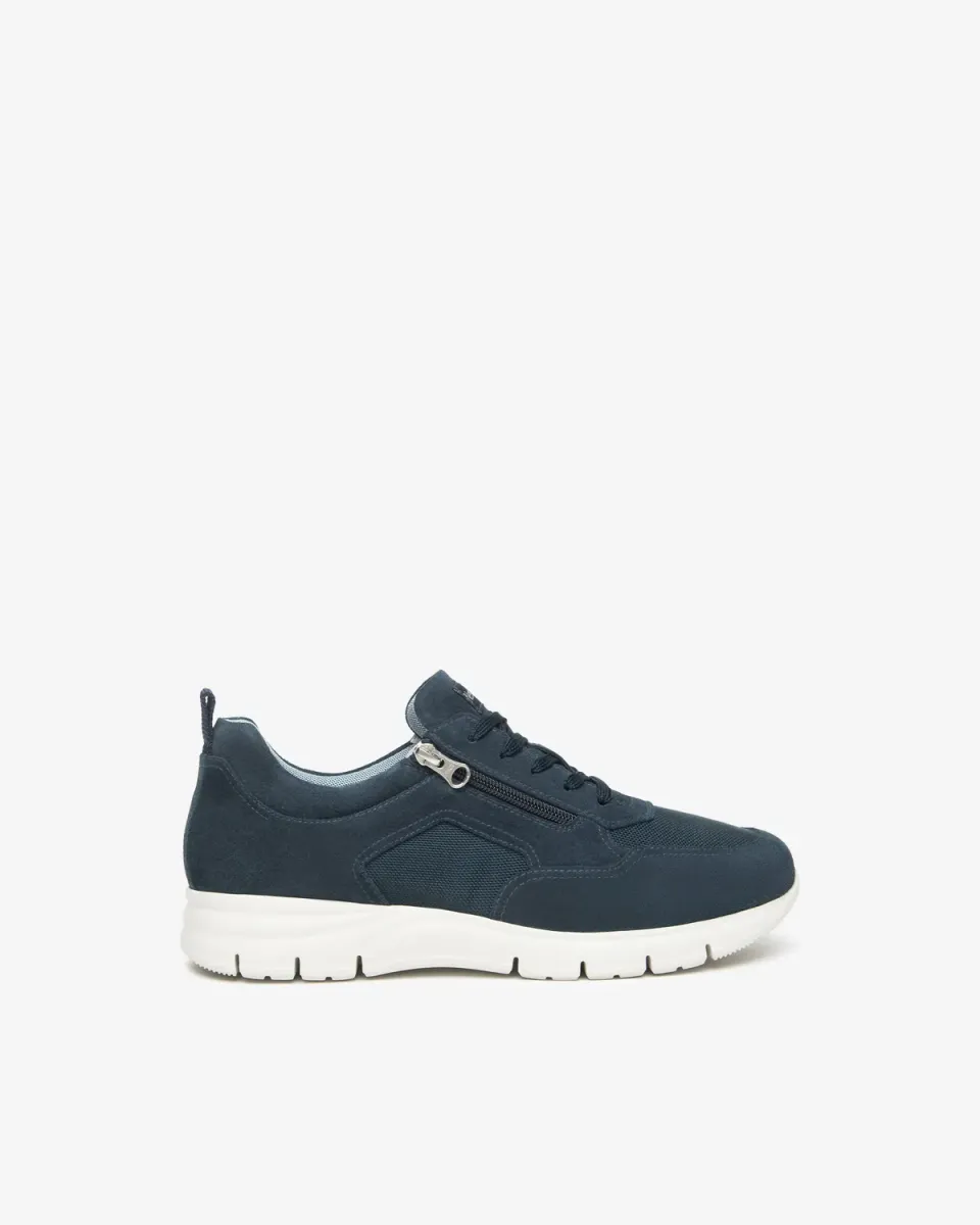 NeroGiardini sneakers barbati piele intoarsa vara