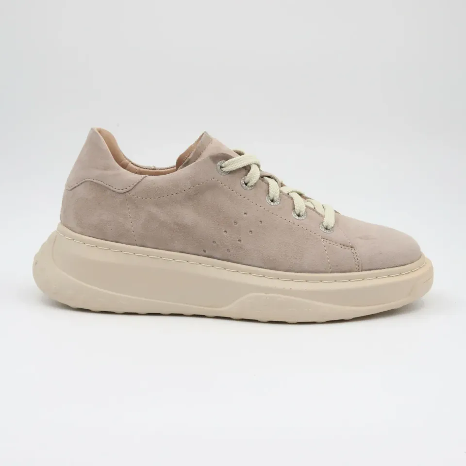 Lucas Shoes Sneaker 5101 sneakers bej velur natural