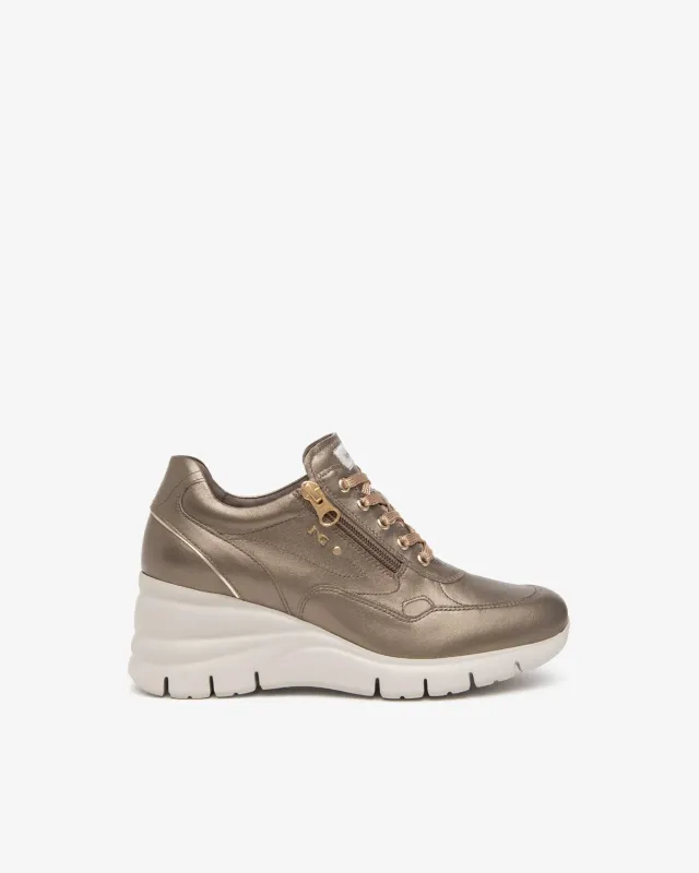 NeroGiardini sneakers piele dama platforma 60mm