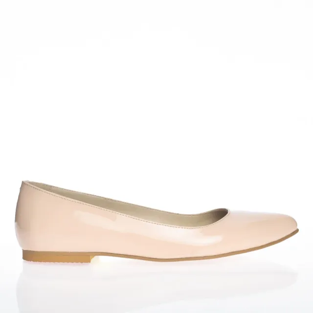 Catinca Shoes ST LN balerini dama piele lac nude