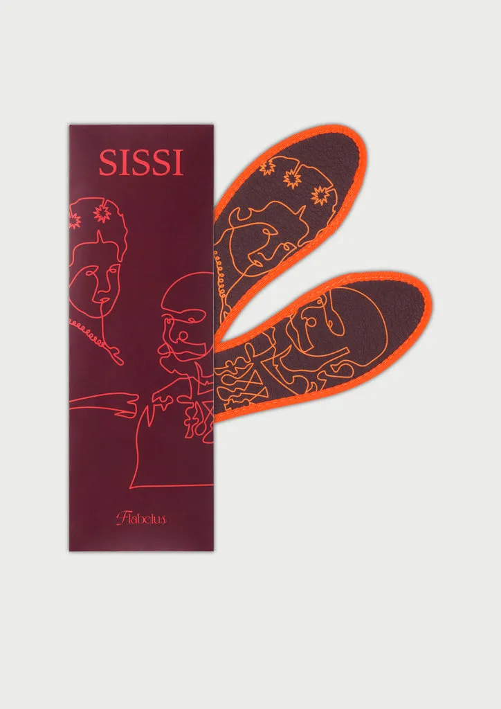 Flagelus Sissi Insole Orange branturi portocalii