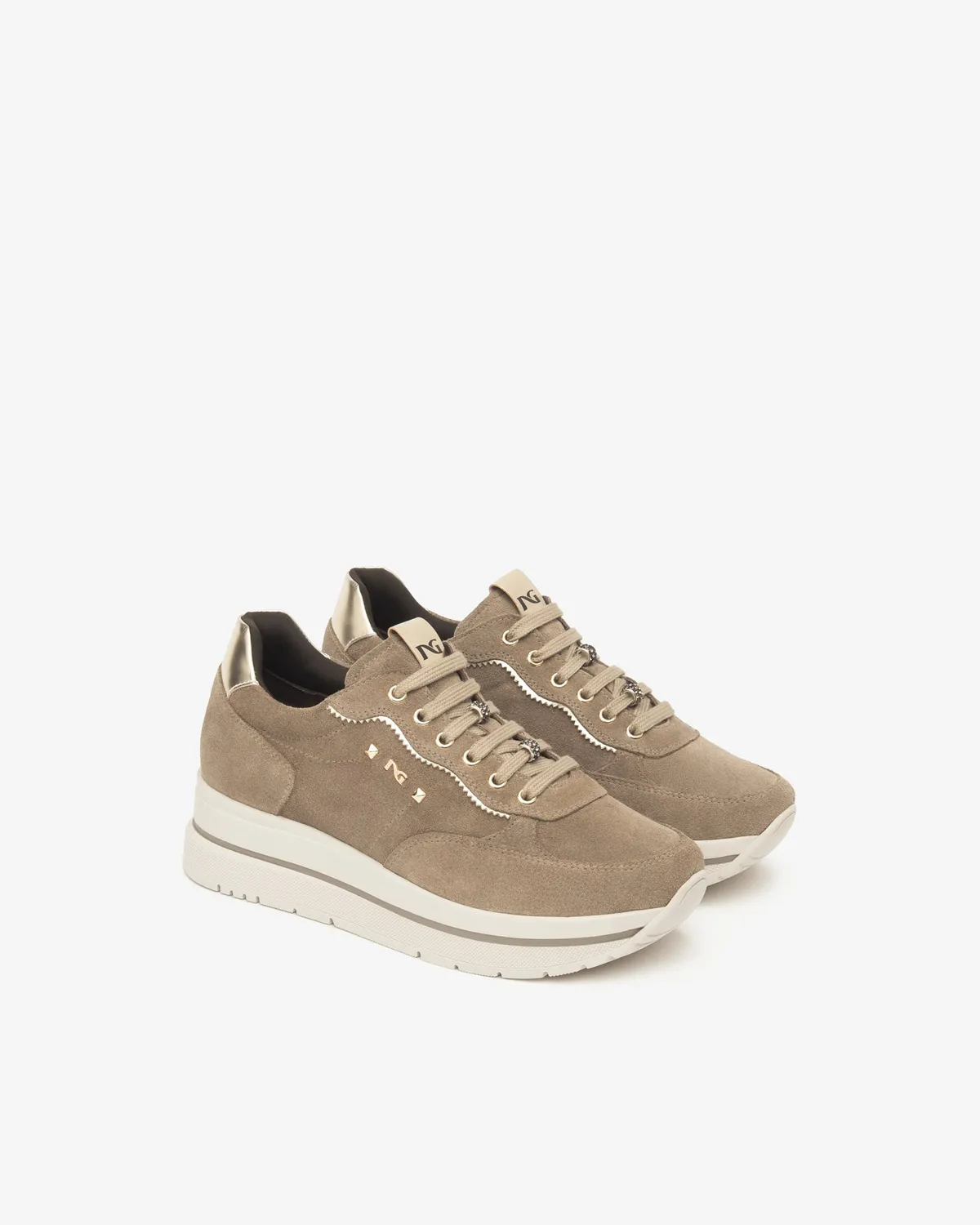 NeroGiardini sneakers dama piele intoarsa