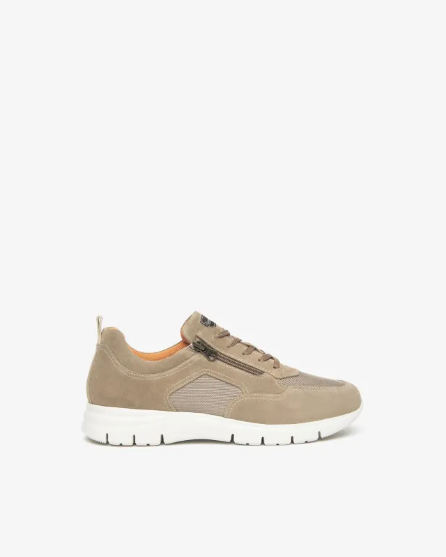 NeroGiardini sneakers piele intoarsa barbati primavara
