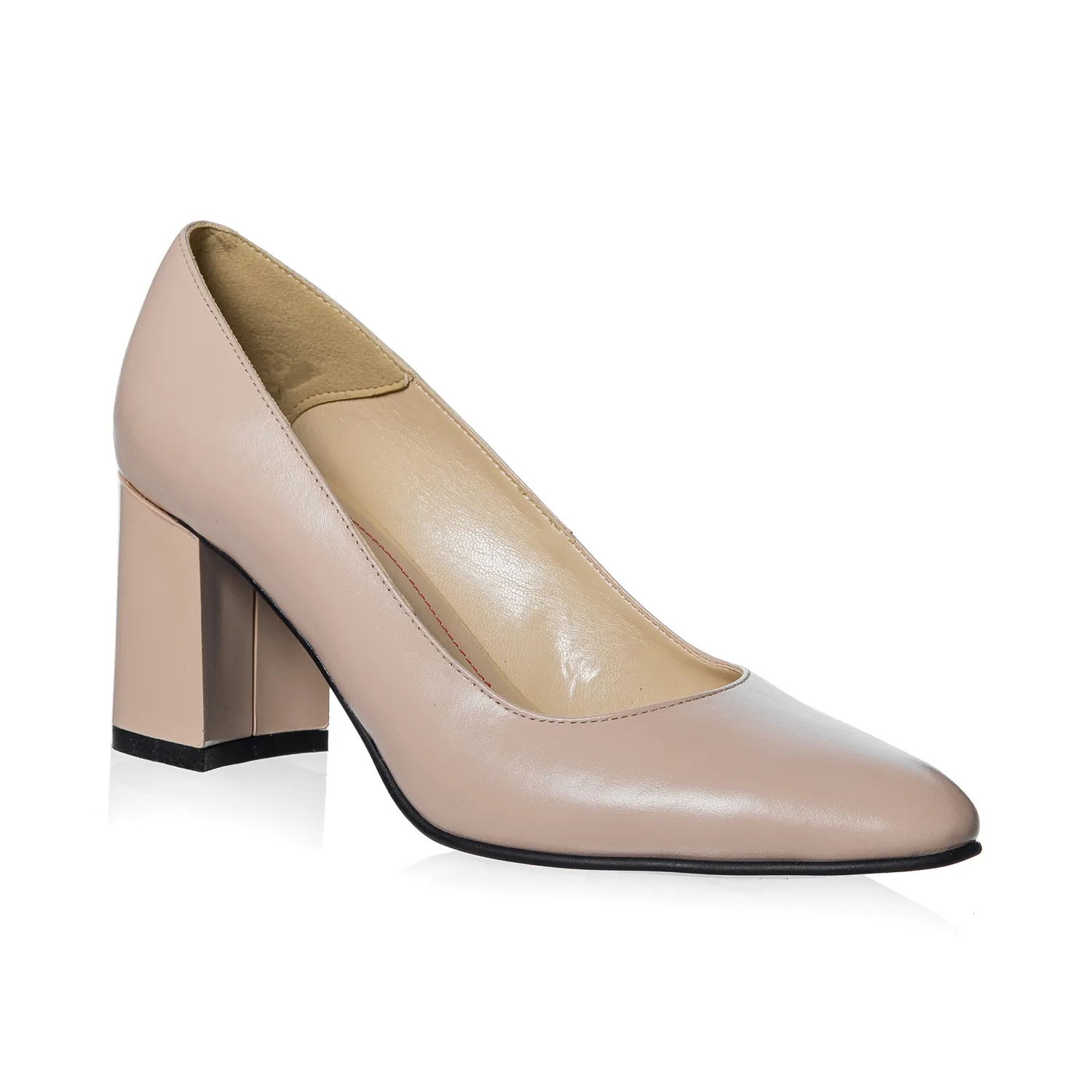 Catinca Shoes R7 NU pantofi dama nude piele box