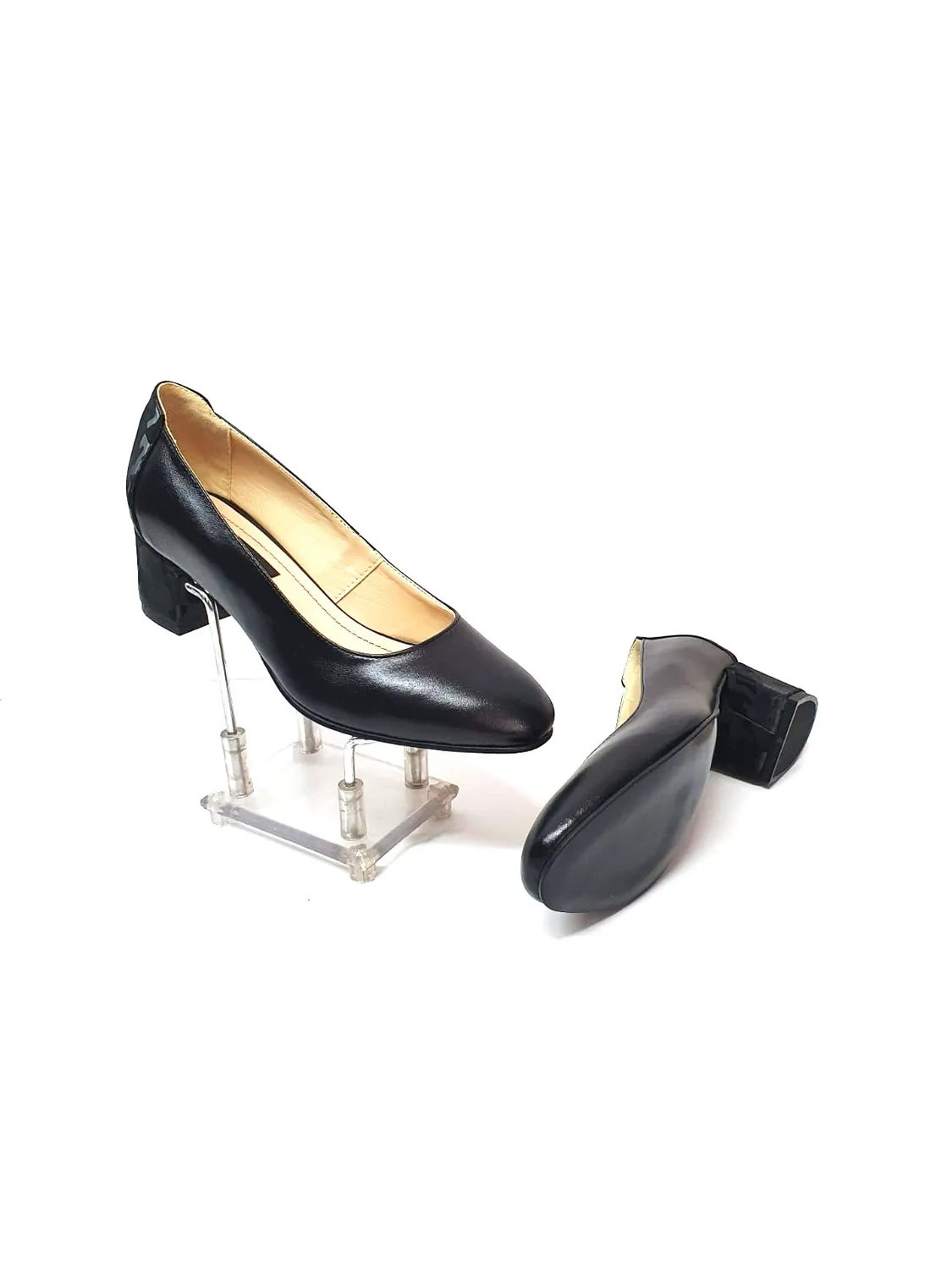 Catinca Shoes A7 NCN pantofi dama piele naturala negru camuflaj