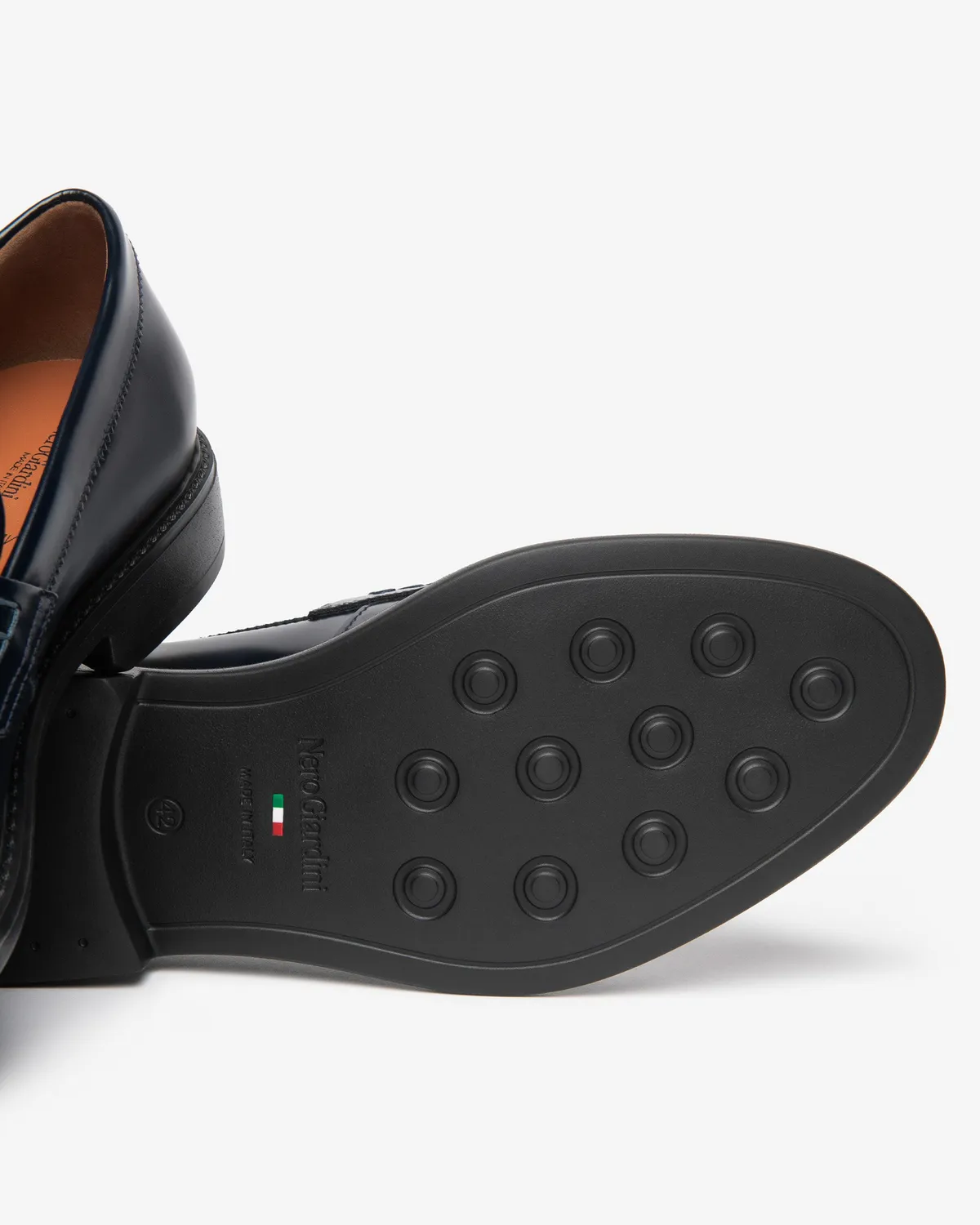 NeroGiardini mocasini piele barbati penny clasic