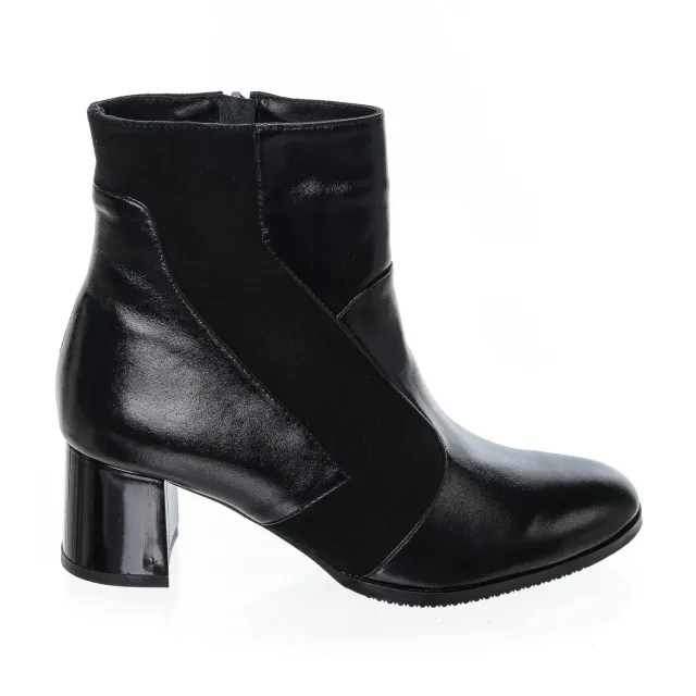 Catinca Shoes GX41 NBNA ghete damă piele negru