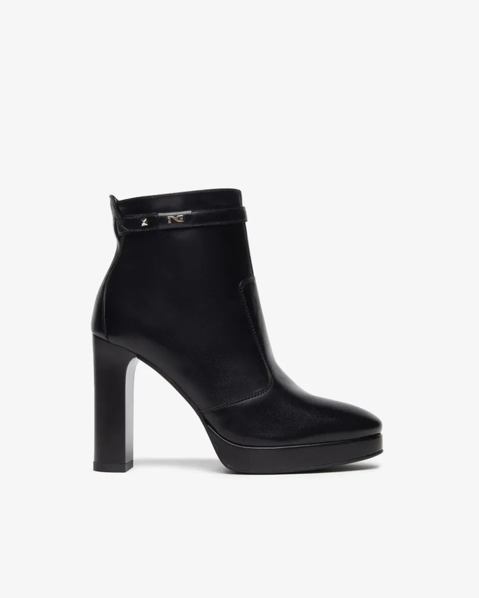 NeroGiardini Botine damă piele glam