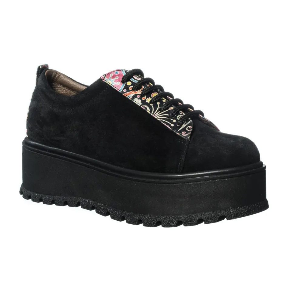 Catinca Shoes X3 NAP pantofi dama piele neagra paun