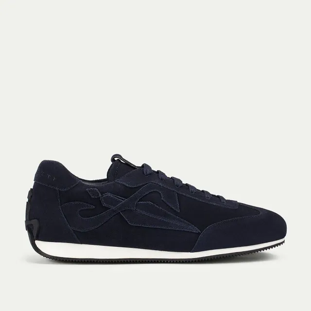 Cesare Paciotti Myron sneakers bleumarin piele întoarsă