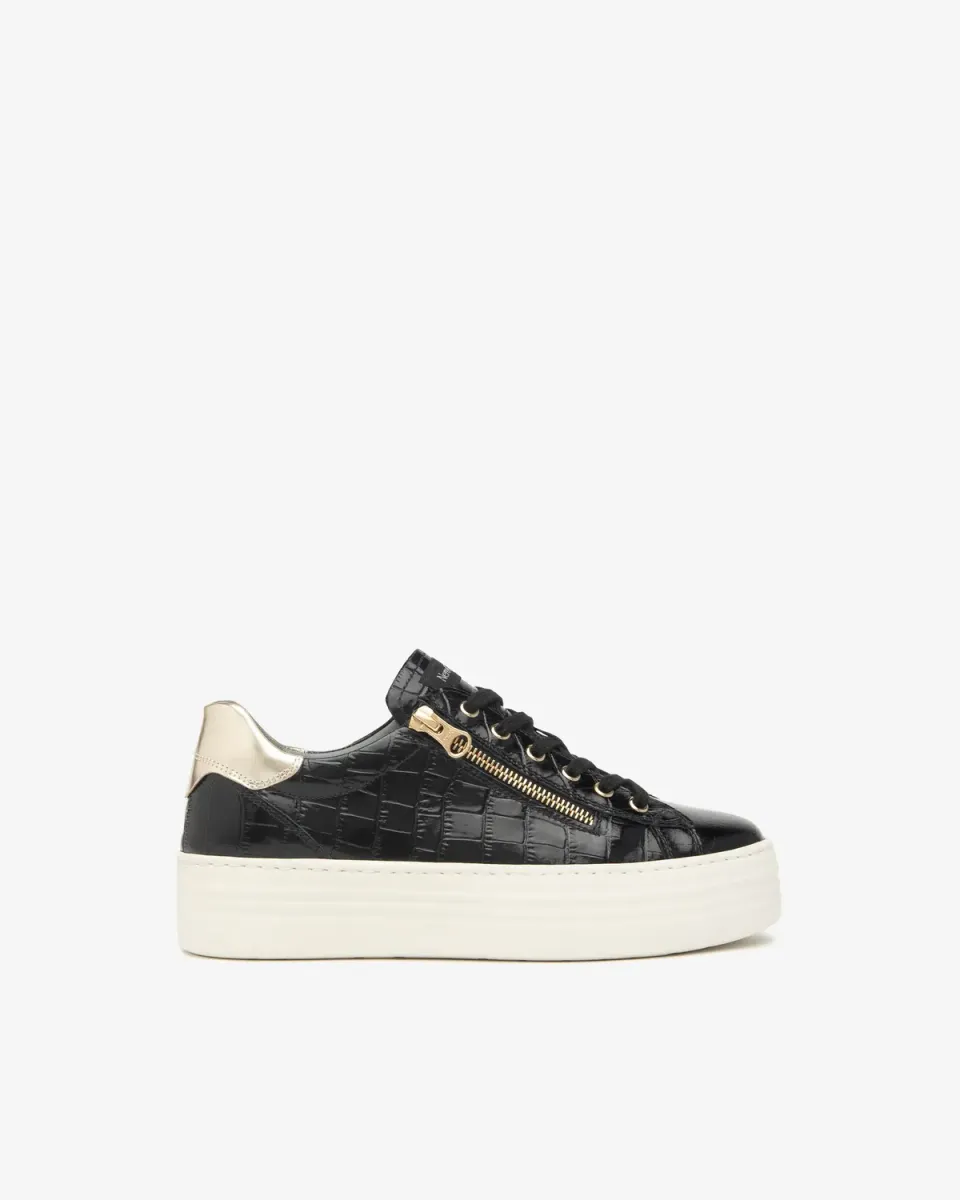NeroGiardini sneakers piele dama cu branț memory