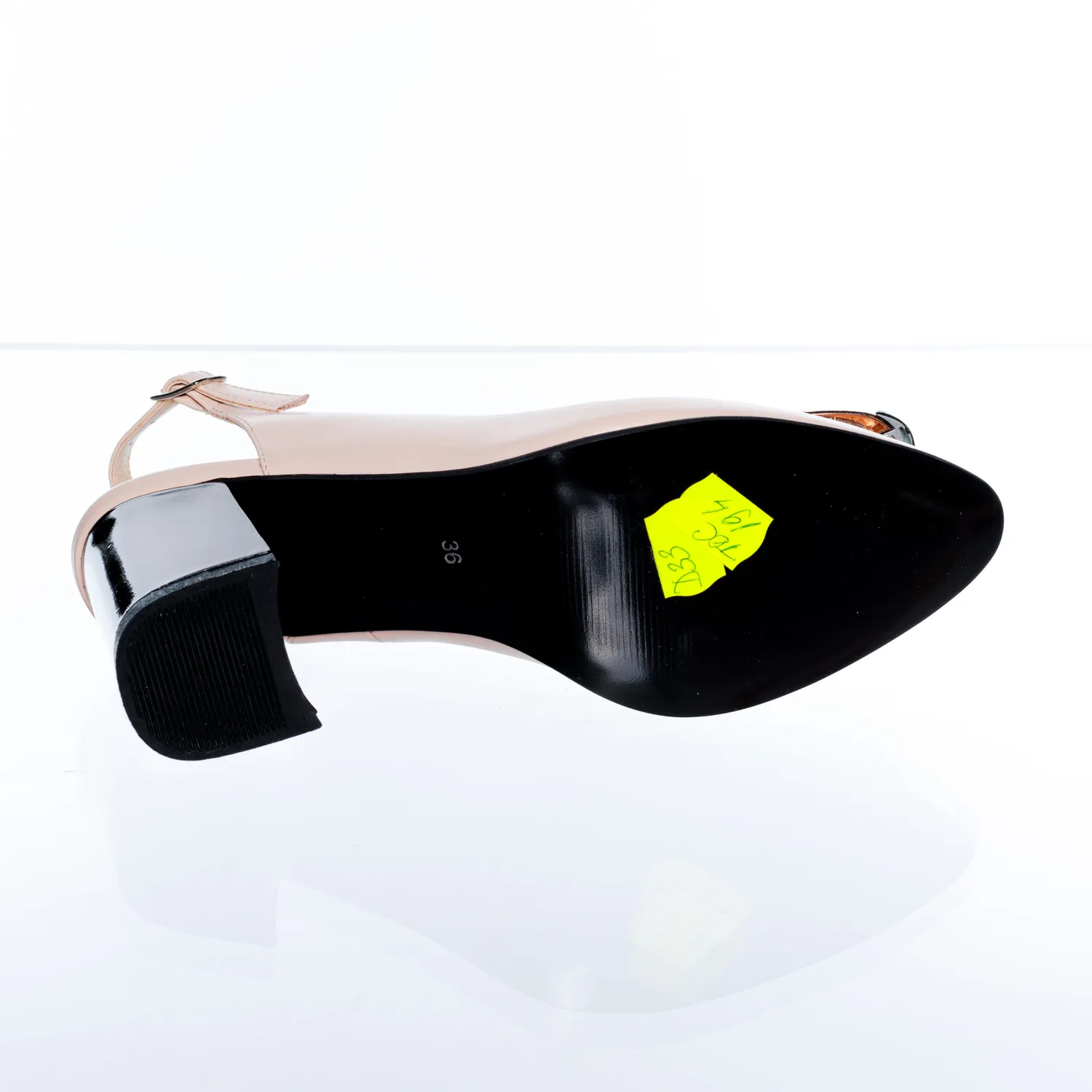 Catinca Shoes D33 NU sandale dama nude piele