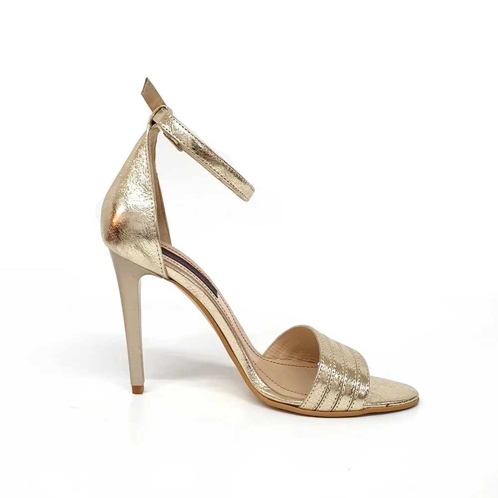 Catinca Shoes S5 AU sandale piele auriu