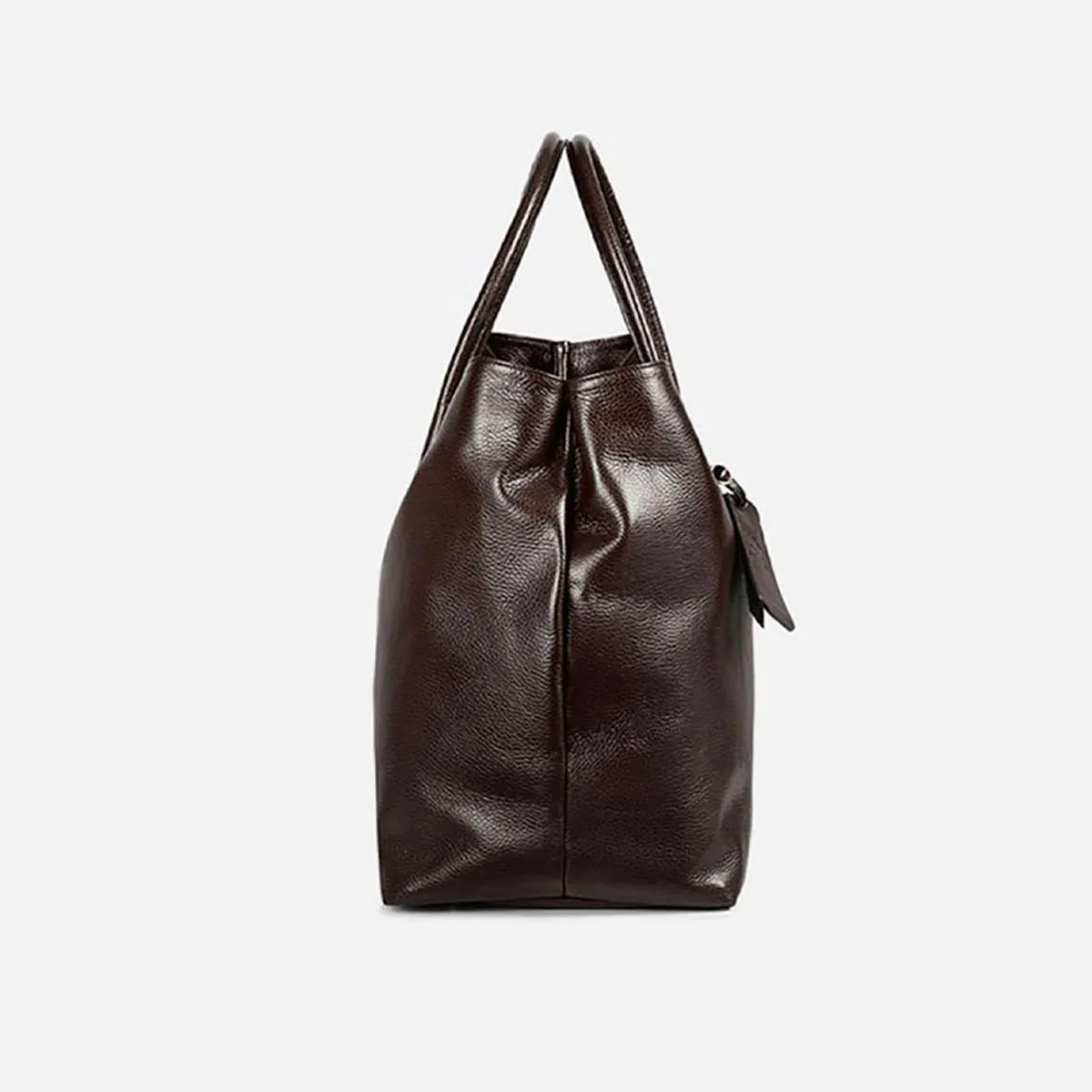 Cecilia Bringheli Lido Dark Brown geanta piele maro