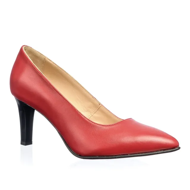 Catinca Shoes A9 R pantofi damă roșu piele