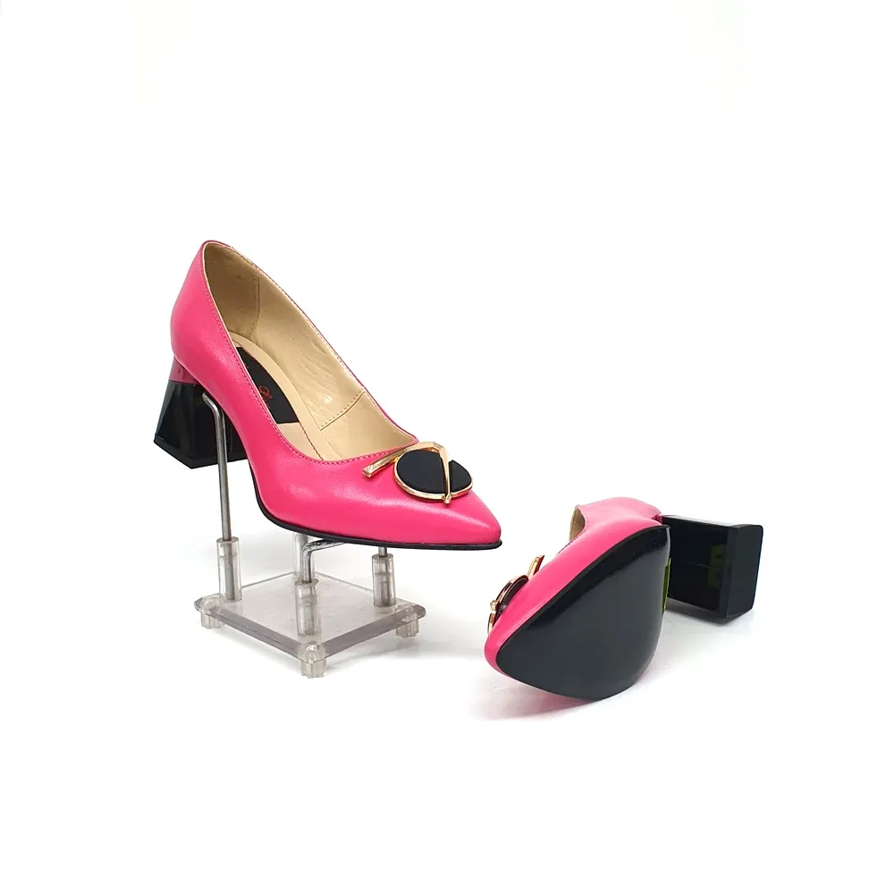 Catinca Shoes A24 RZ pantofi dama piele roz