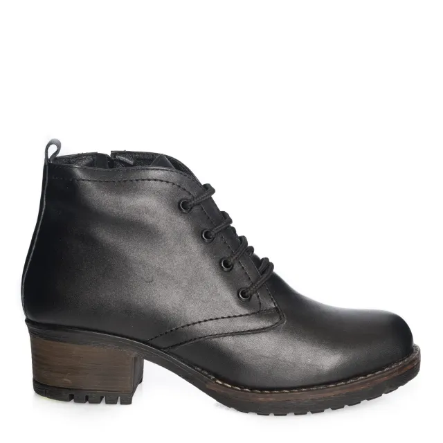 Catinca Shoes BC16 NB ghete dama piele naturala negru box