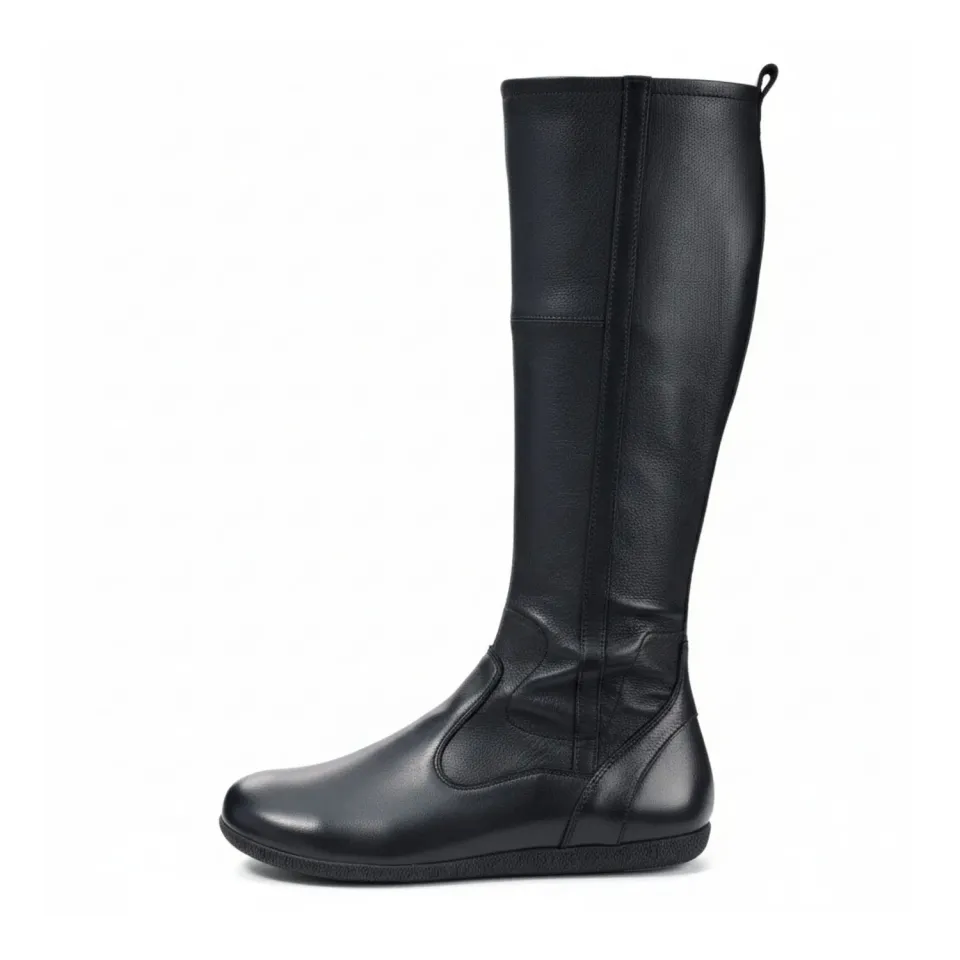 BÄR Lynn 2.0 botine piele negre late hallux