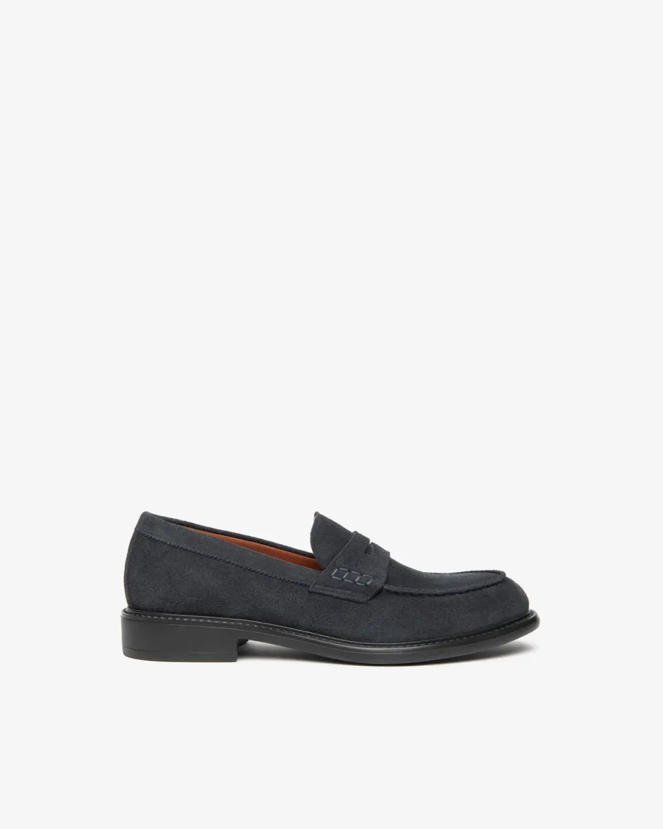 NeroGiardini mocasini piele intoarsa barbati casual