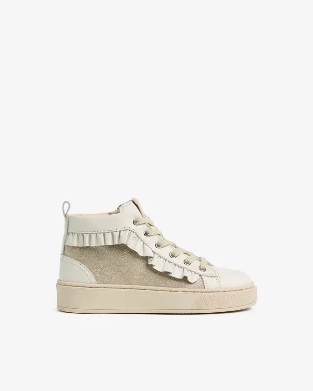NeroGiardini sneakers fete piele închidere ușoară
