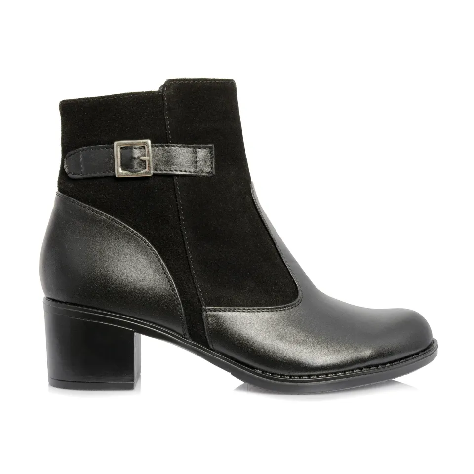 Catinca Shoes T51 NANB ghete dama negru piele naturala