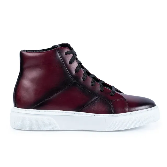Lucas Shoes 855 Bordo ghete barbati piele