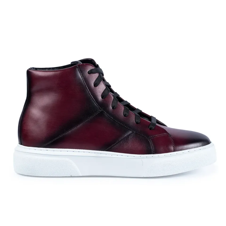 Lucas Shoes 855 Bordo ghete barbati piele