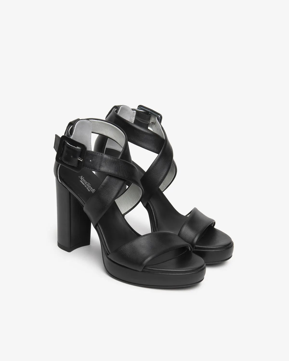 NeroGiardini sandale piele dama de vara elegante