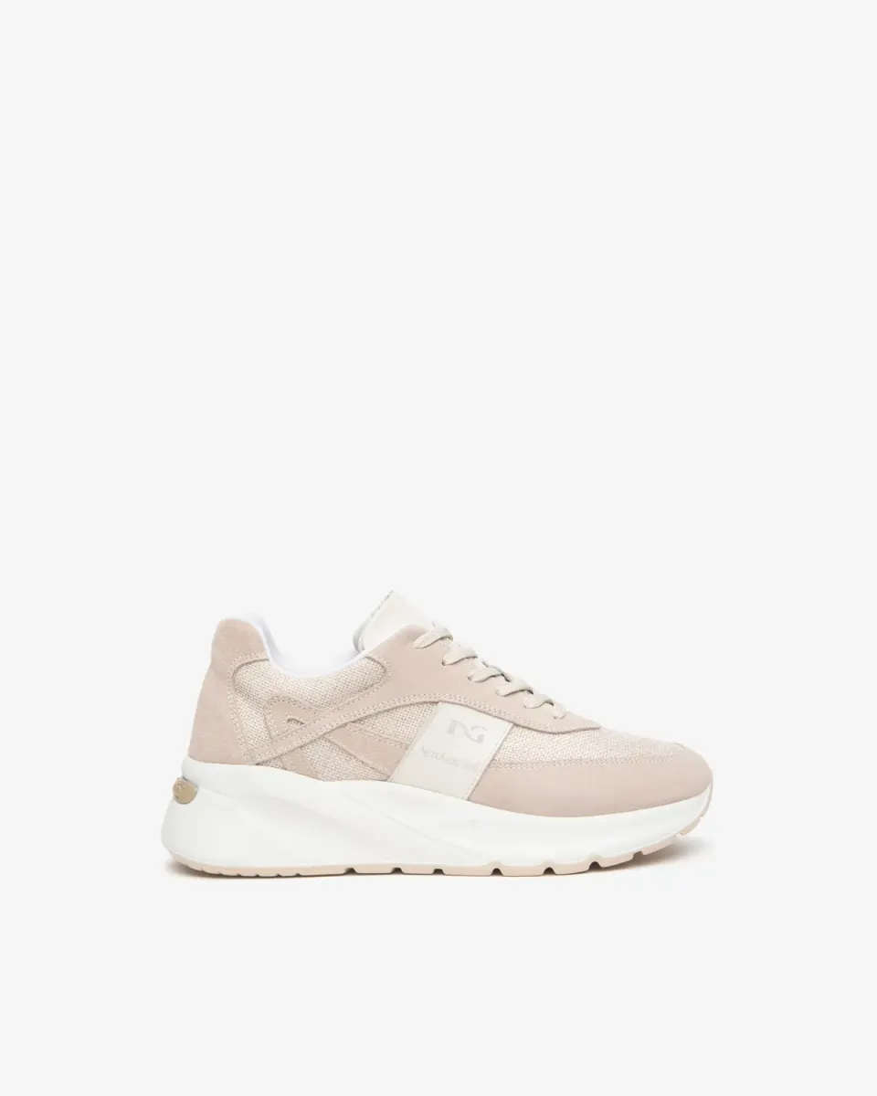 NeroGiardini sneakers dama piele intoarsa memorie