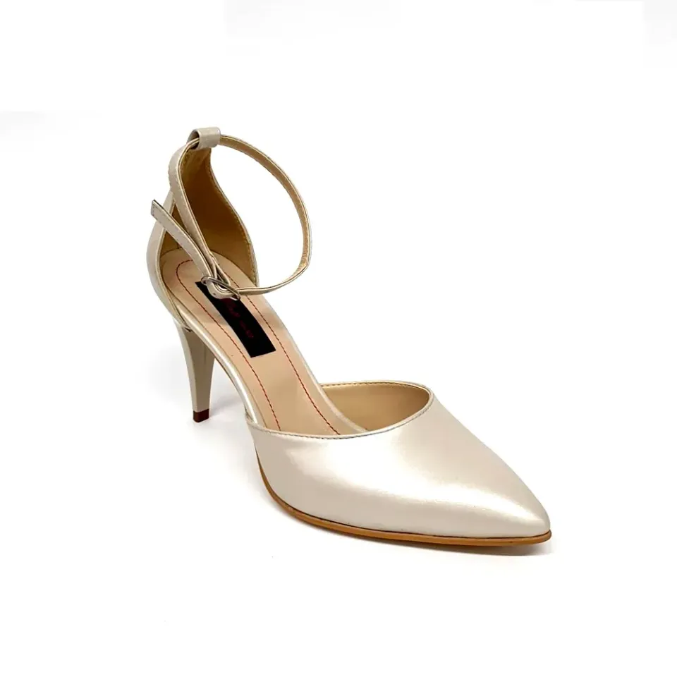 Catinca Shoes D19 BS sandale dama piele bej sidef