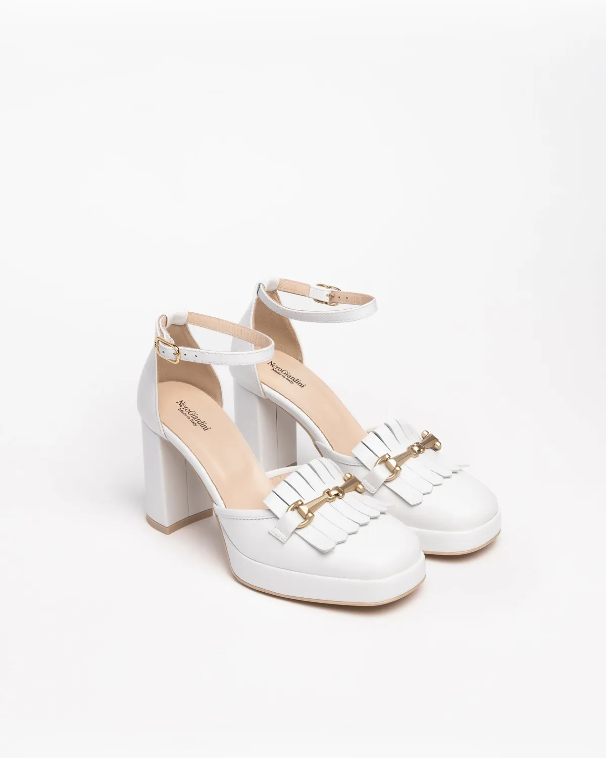 NeroGiardini pantofi piele dama cu toc eleganti