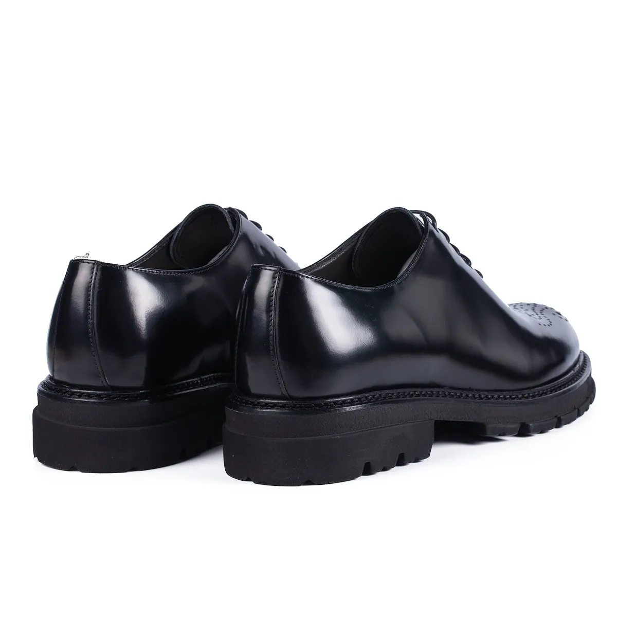 Lucas Shoes Elegant 900 pantofi lac negru piele