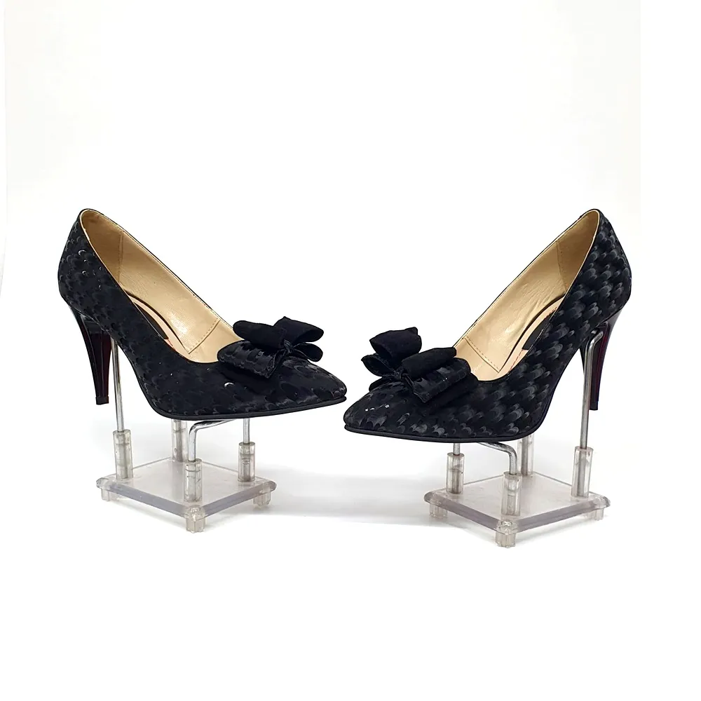 Catinca Shoes A15 N3DA pantofi dama piele negru antilopa