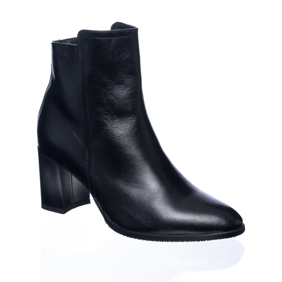Catinca Shoes GX31 NB ghete dama piele naturala negru box
