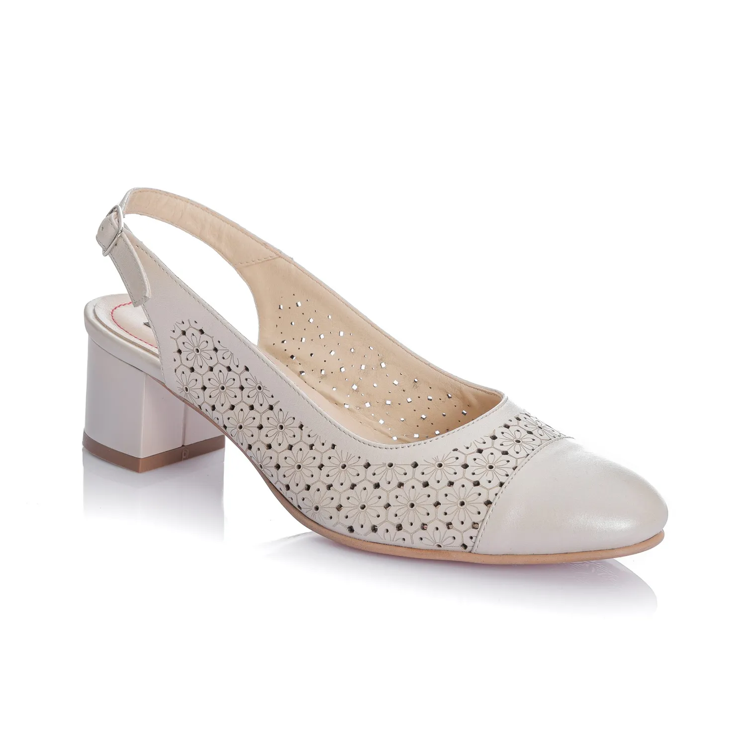 Catinca Shoes Bej Sidef DT16 BS sandale piele