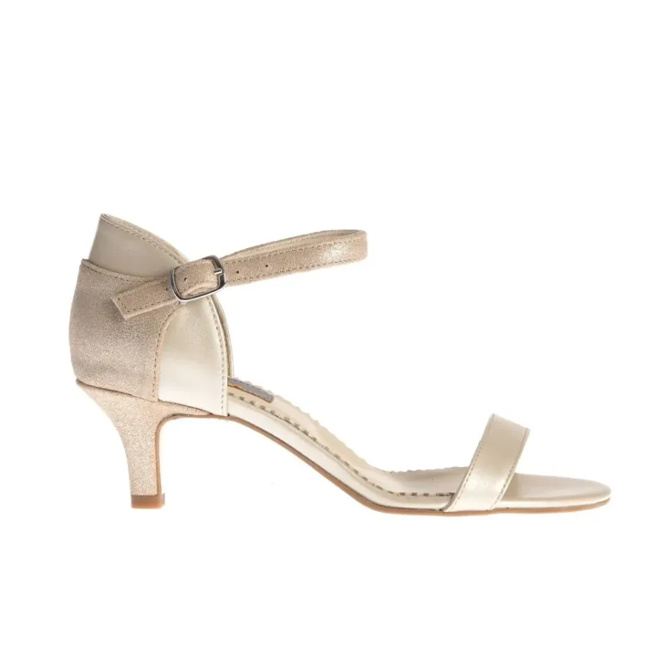 Ana Urbana Shoes New Orleans sandale auriu pal