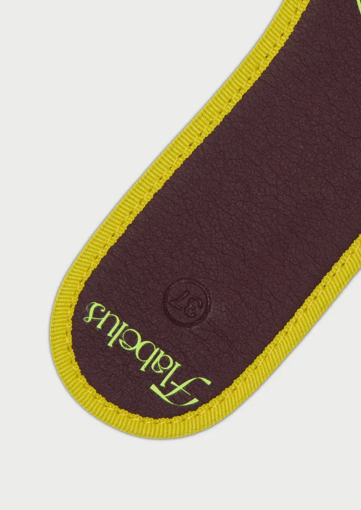 Flagelus Alice Insole Yellow branturi galbene respirabile