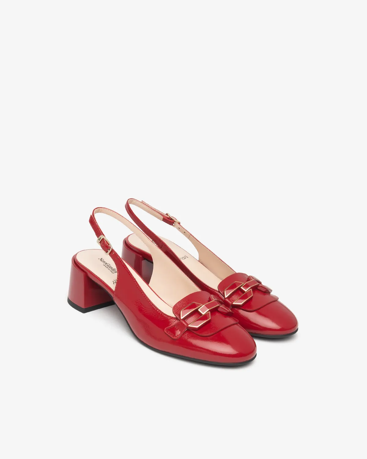 NeroGiardini pantofi slingback piele dama vara